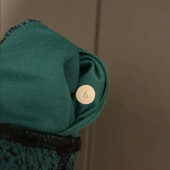 lululemon athletica Teal and Black Sports Bra - Picture 6 of 6